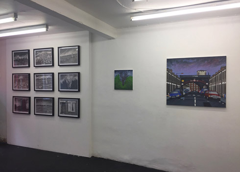 Installation view, Distant Fires, Studio 1.1, London  (May 2017)