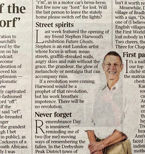 Review by Matthew Parris, The Times  (06.11.24)