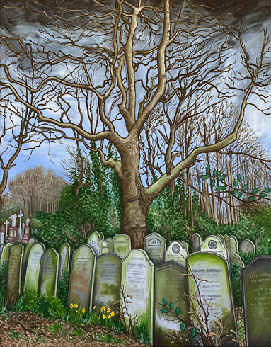 Tower Hamlets Cemetery Park, Mile End  (2023)