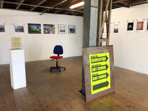 Installation view, youTOHpeea, Lady Beck Studios / Project Space, Leeds  (March 2019)