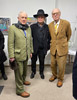 Stephen Harwood with Gilbert and George (2024)